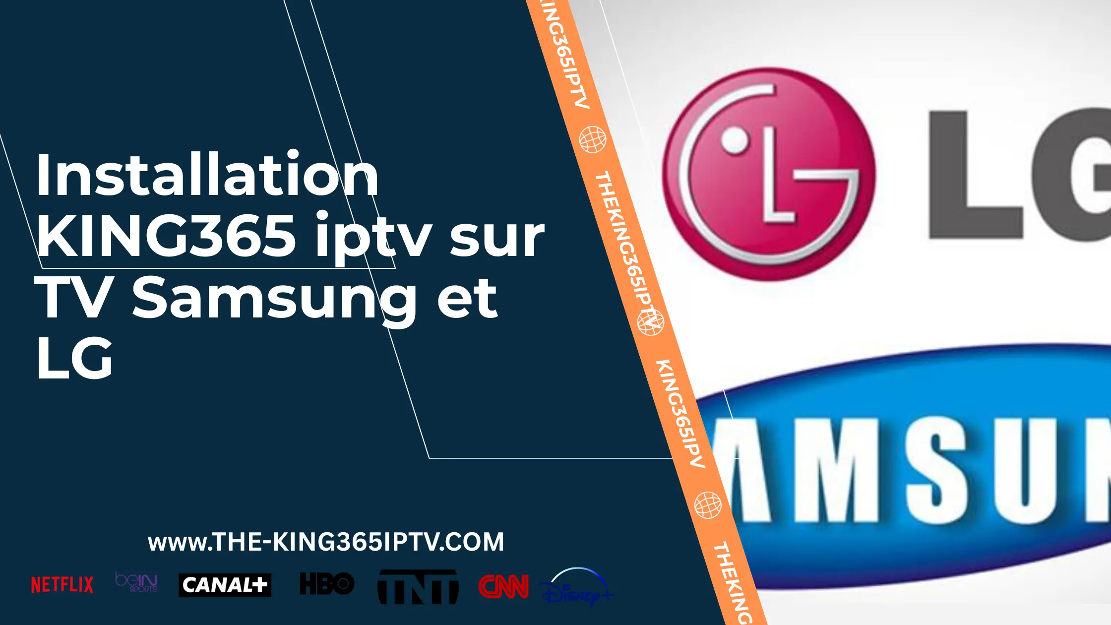 iptv sur TV Samsung et LG