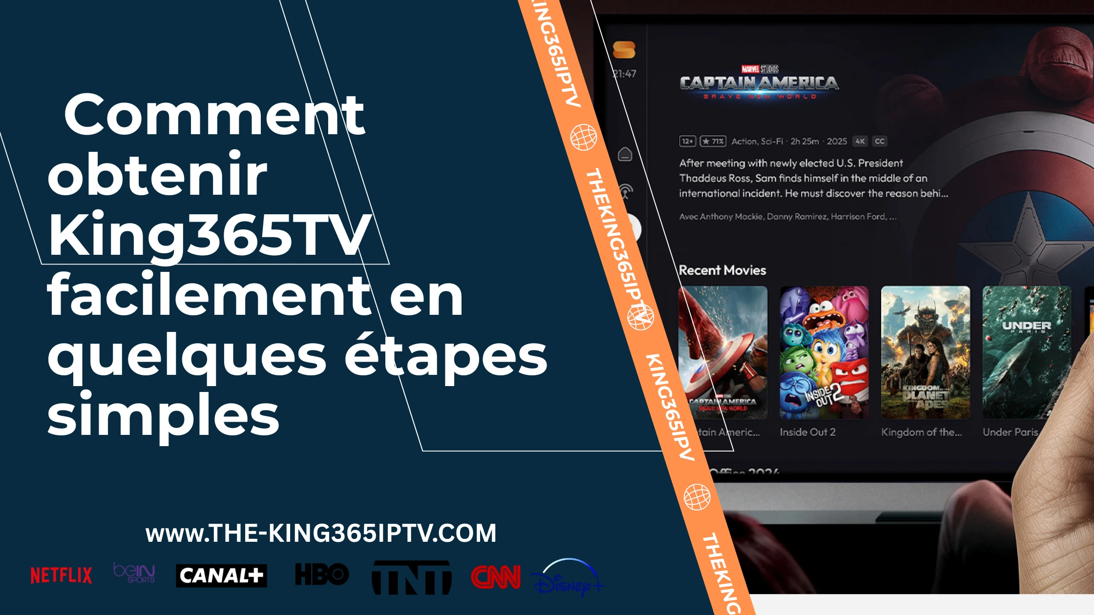 obtenir King365TV